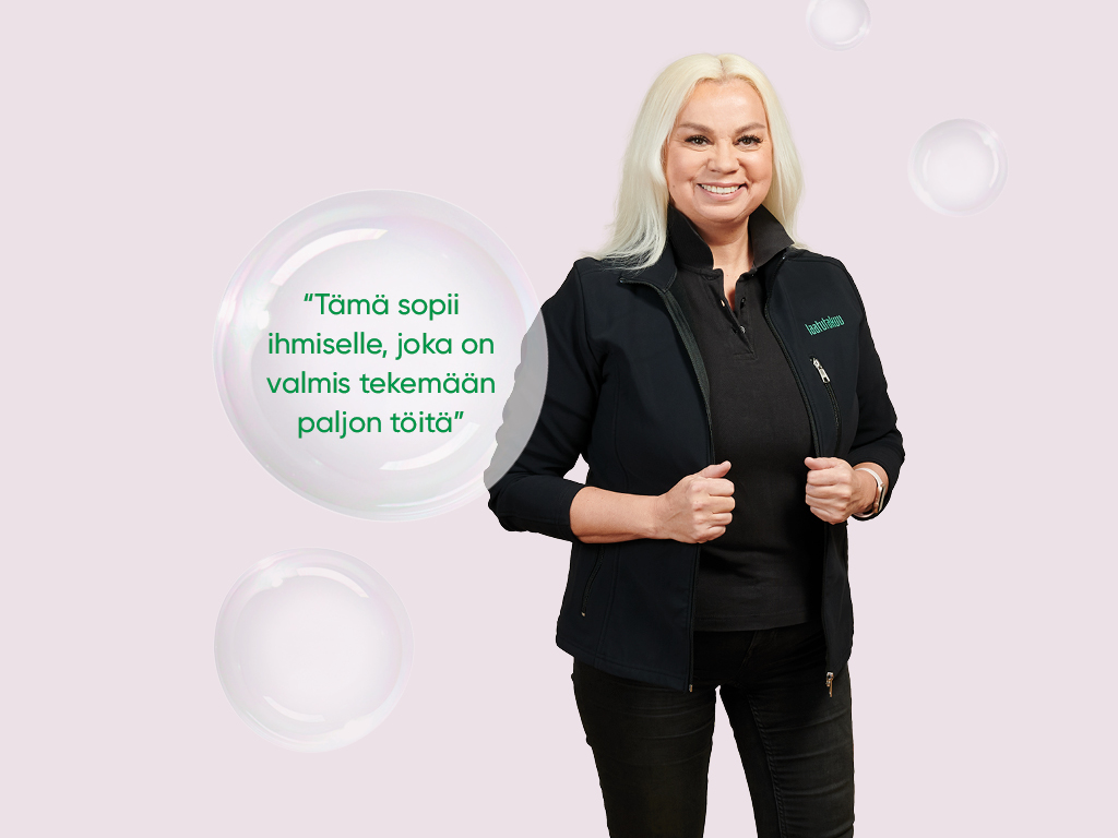 Natalja Luostarinen, Laatutakuu-yrittäjä vuodesta 2001